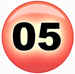 the Powerball is 05 