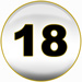 Powerball second winning number is 18 